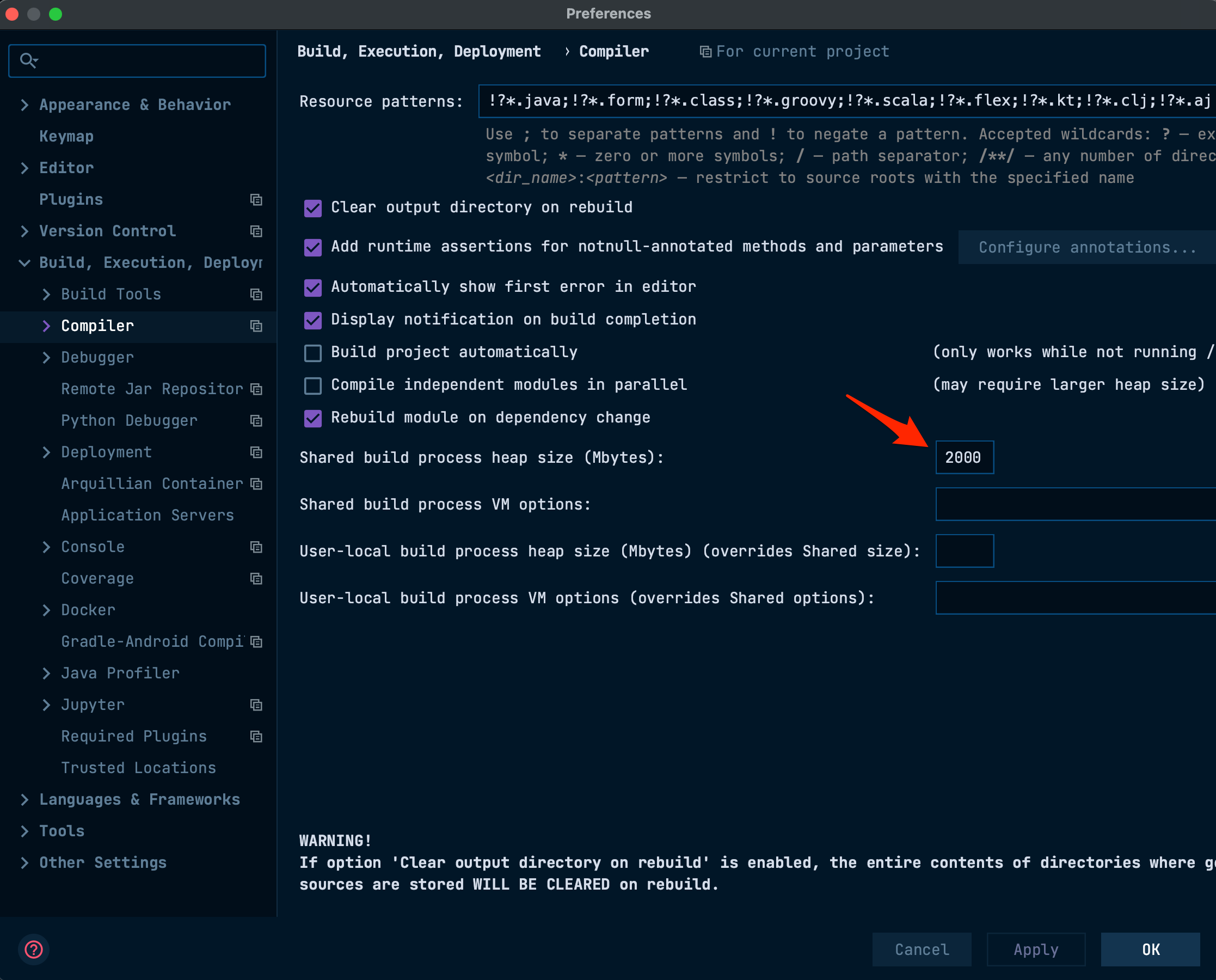 !JDK configuration